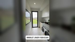 تصميم غرفة Lanudry البسيط