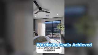 أحدث تصميم خزانة الملابس