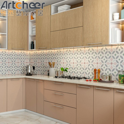 شراء خزانات المطبخ الهندية المعاصرة مع قاعدة درج التصميم الحديث والمعاصر التصنيع عبر الإنترنت