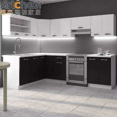 شراء أثاث المطبخ تخصيص التصميم الخزانات المطبخية الوحيدة المحددة لسوق أفريقيا التصنيع عبر الإنترنت