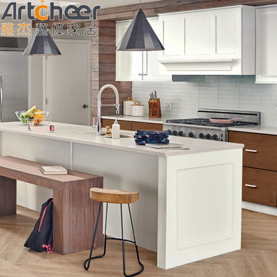 حزمة البريد أثاث المطبخ المطلي الصلب مع تصميم بسيط واللاكي